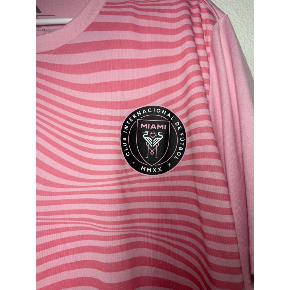 Adidas Inter Miami CF Lionel Messi 10 Pink Jersey Mens Large MLS Soccer Shirt‎ - Picture 3 of 9